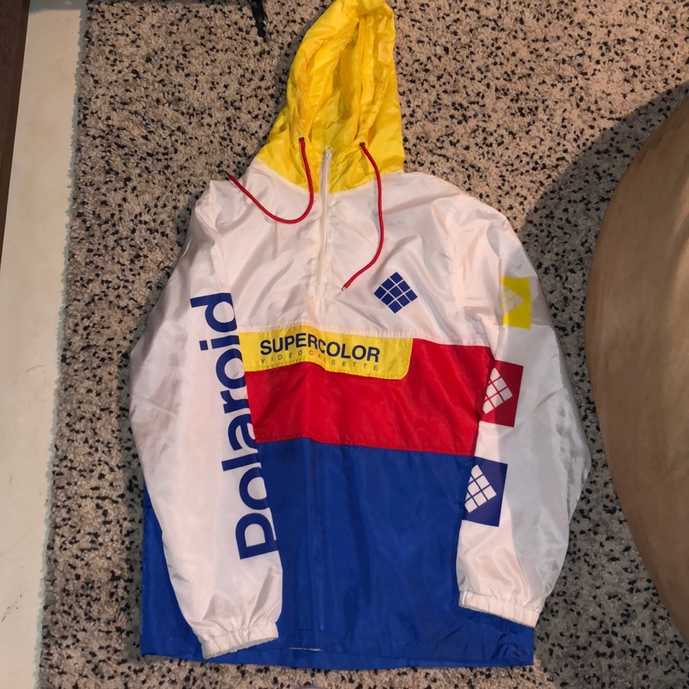 Polaroid 3/4 Zip Windbreaker